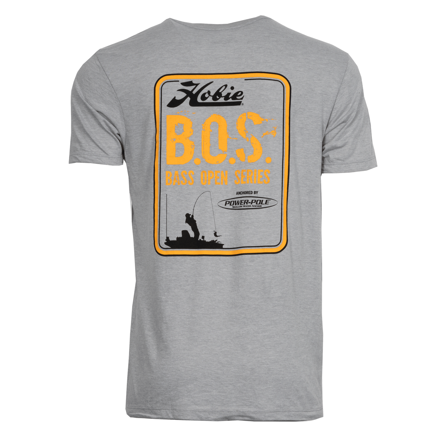 BOS22 TEE PEWTER XXL