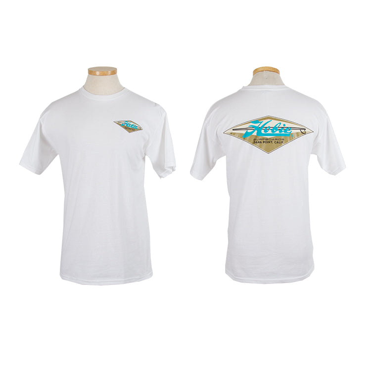 DIAMOND WHT MENS S/S T M