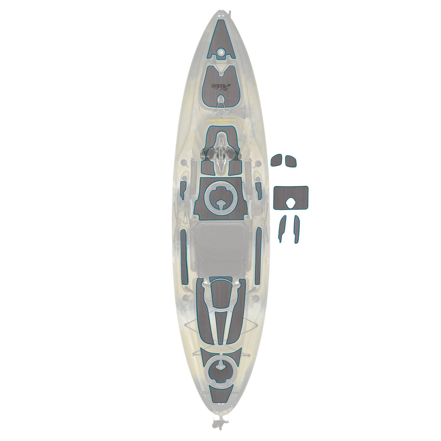 MAT KIT, OUTBACK TITANIUM/BLUE