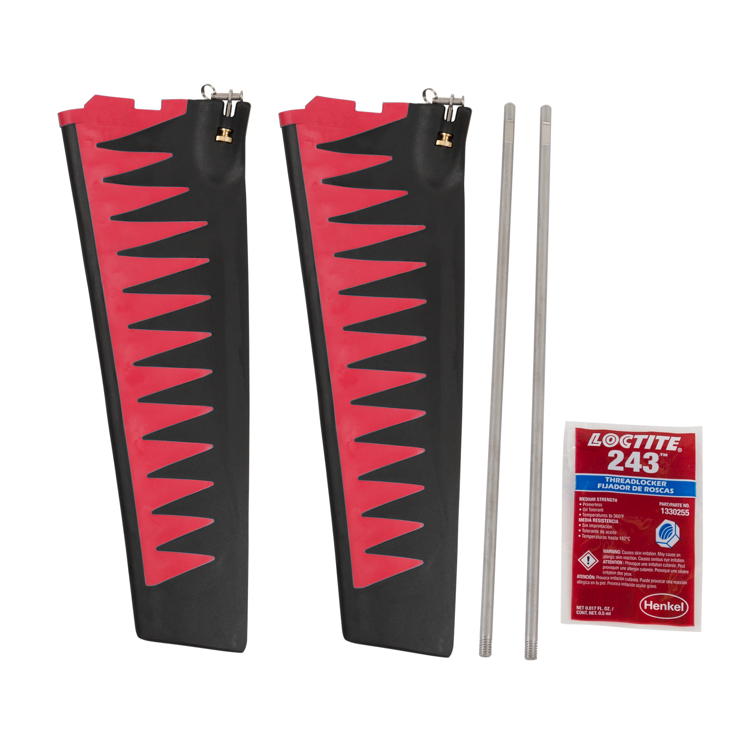 MirageDrive® GT ST Turbo Flossen Set V2 - rot