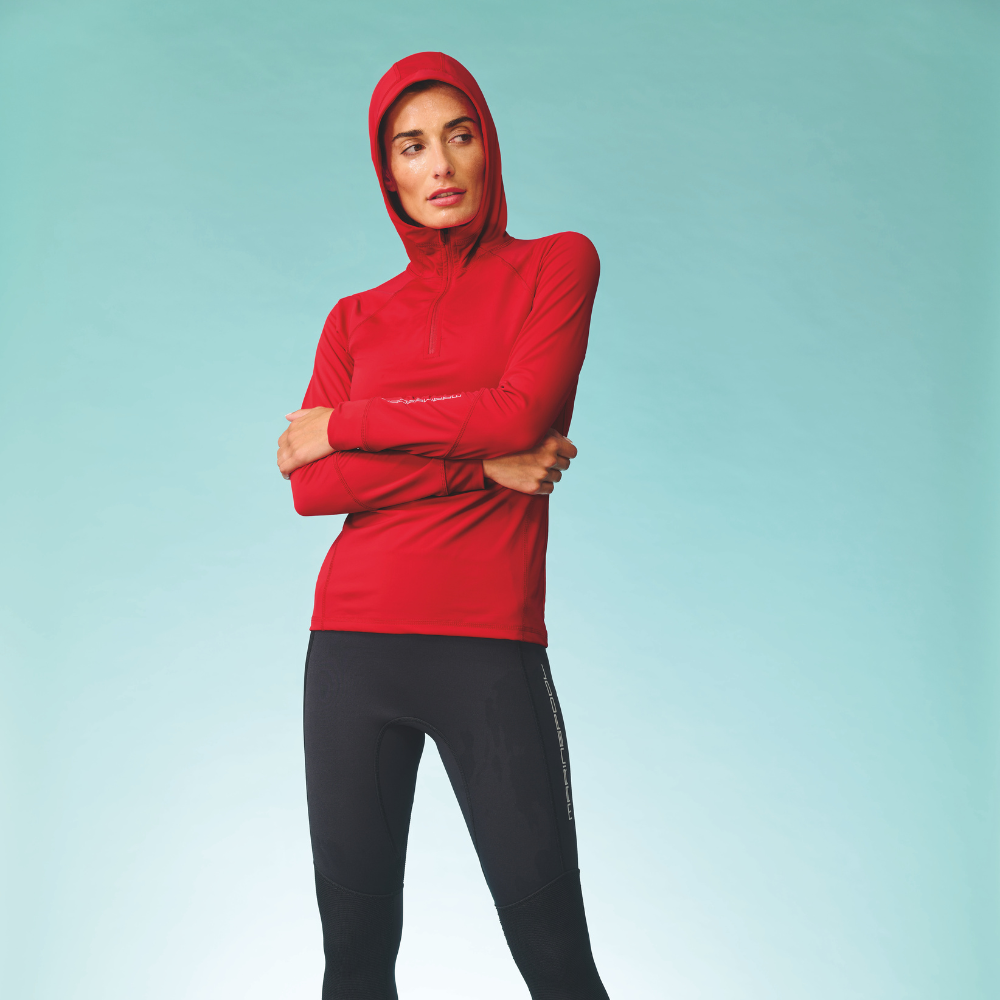 Marinepool Hoodie Rash Guard Damen