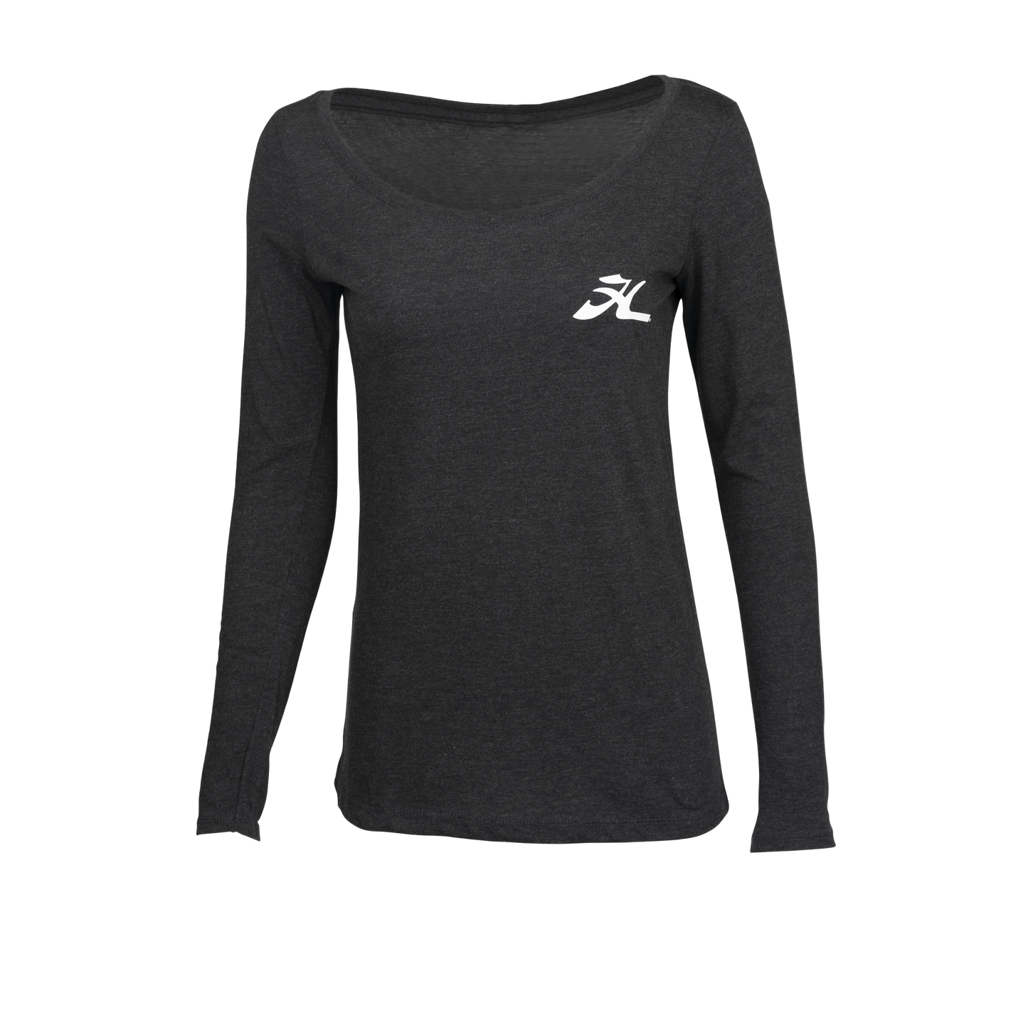 FLY H VBLK LS LADIES SCOP T XL