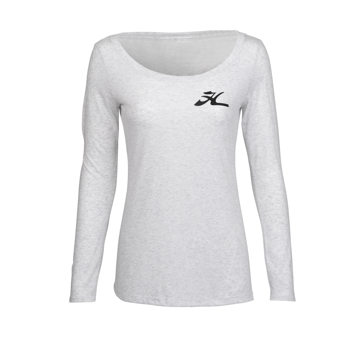 FLY H HWHT LS LADIES SCOP T XL