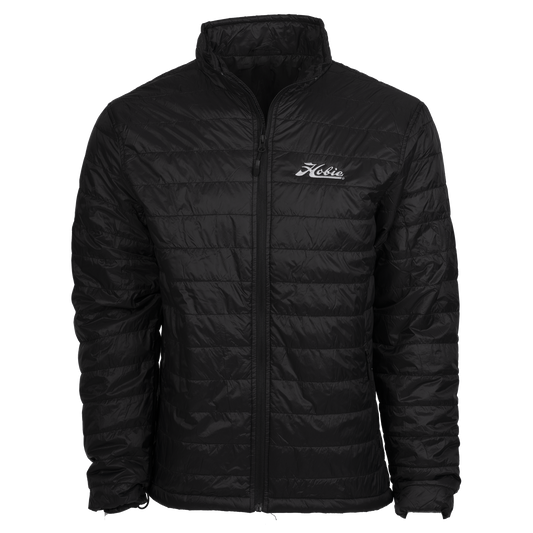 SCRIPT BLK PUFFER JCKT XXL