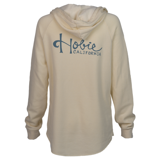 WMNS WAVE HOODIE BONE L