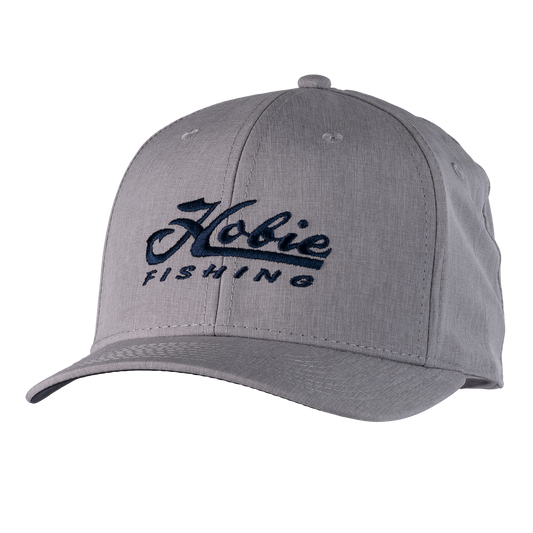 HAT, HOOKED ATH GRY/NVY