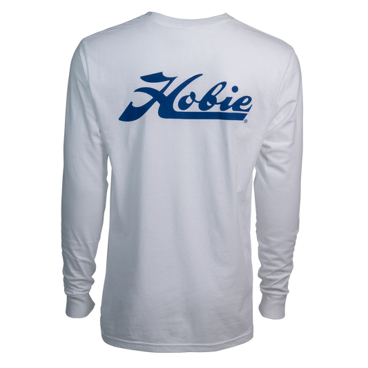 SCRIPT WHT MENS L/S T XL