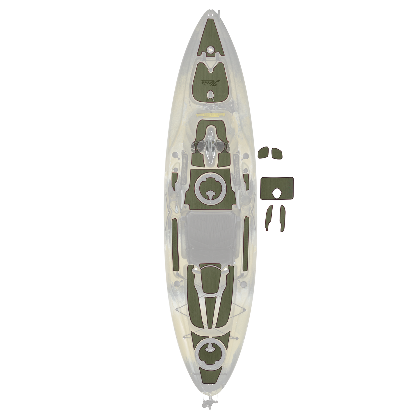 MAT KIT, OUTBACK GREEN/ESPRESS