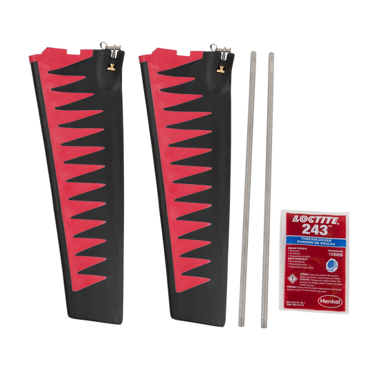 MirageDrive® GT ST Turbo Flossen Set V2 - rot