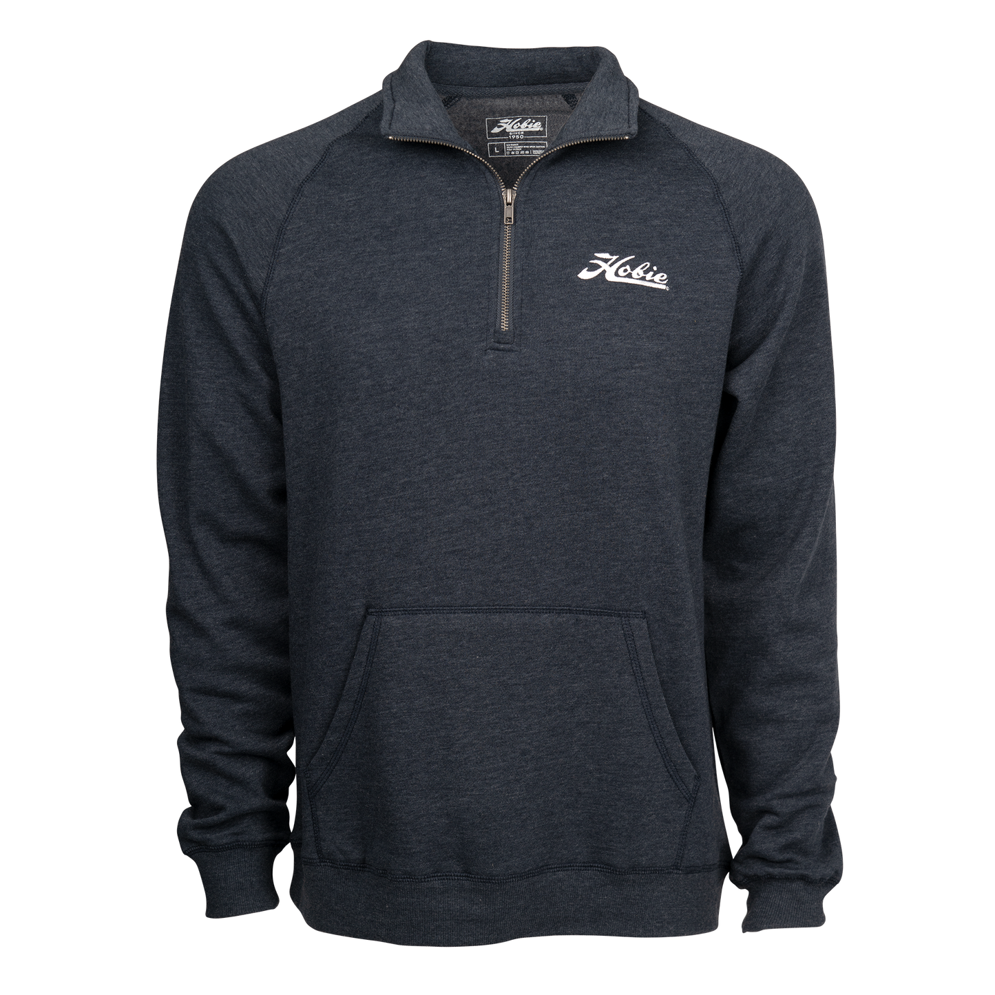 LTWTFLEECE HTHRNAVY 1/4ZIP XL