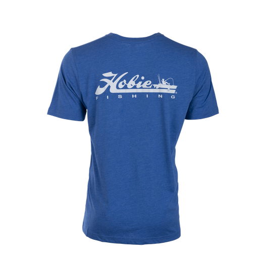 FISHING R BLUE/WHT S/S M