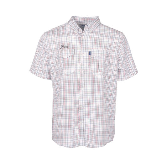 GEO BTNDN SLATEPLAID MEN S/S M